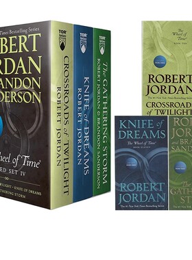 时间之轮 10-12盒装 The Wheel of Time Premium Boxed Set IV 英文原版小说 时光之轮经典奇幻文学 罗伯特乔丹 Robert Jordan