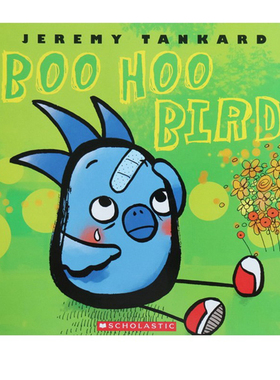 英文原版绘本 Boo Hoo Bird 心理成长 儿童情绪控制绘本图画书