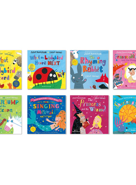 英文原版 What the Ladybird Heard and Other Stories 8册礼袋故事合集 咕噜牛同作者朱莉娅唐纳森Julia Donaldson 2-6岁图画故事