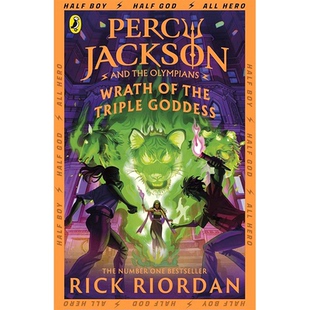 预售 波西杰克逊第一季 第7册 Percy Jackson and the Olympians #7Wrath of the Triple Goddess 三相女神之怒希腊神话  英文原版