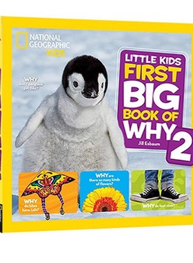 英文原版 National Geographic Little Kids First Big Book of Why 2 国家地理幼儿版科普绘本 这是为什么2