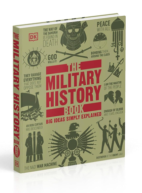 DK人类的思想百科丛书The Military History Book Big Ideas Simply Explained军事史百科图解学科科普全彩铜版纸精装25年新品