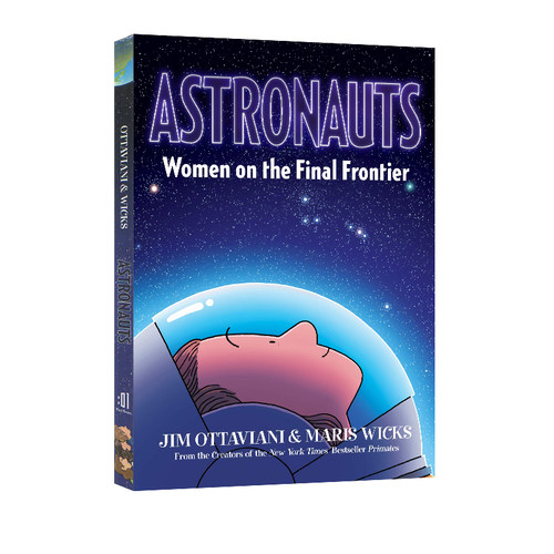 英文原版 Astronauts: Women on the Final Frontier 航空航天科普绘本 全彩漫画图像式人物传记 中小学课外阅读故事书