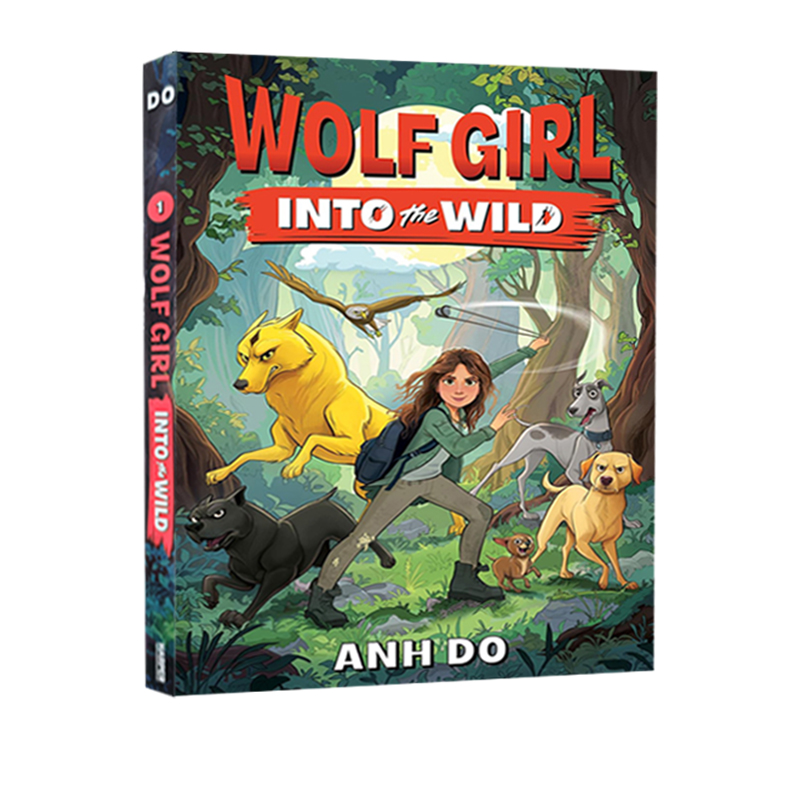 英文原版 狼女孩系列 Wolf Girl #1: Into the Wild 进入荒野 青少年课外读物