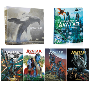 Adapt Art 2水之道 英文原版 科幻电影 Avatar 阿凡达2前传 阿凡达漫画小说 阿凡达 Die 艺术原画设定集精装