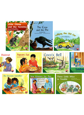 L13一年级 从句短语 Green绿色套装2 PM Readers 彩虹阅读 10册 小学生分级阅读 小花生精选阅读教辅英文原版启蒙绘本