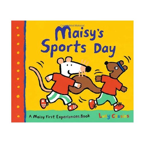 英文原版 Maisy Sports Day 小鼠波波开运动会  Maisy First Experience 小鼠波波第一次生活体验
