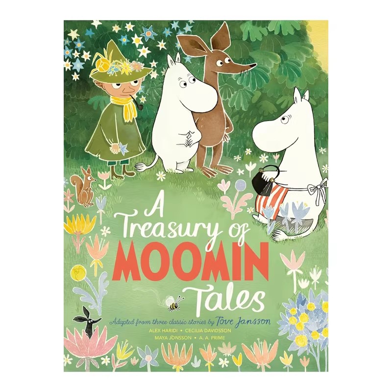 英文原版 A Treasury of Moomin Tales 姆明故事宝库 3个故事合辑 精装 国际安徒生奖得主托芙·扬松作品 Tove Jansson