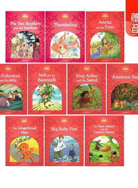 二阶段 牛津新经典童话文学读本10册 Oxford Classic Tales L2 英文原版儿童英语分级读物 英文版进口书籍
