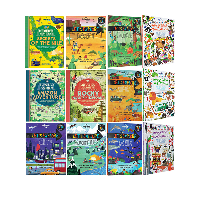 英文原版孤独星球儿童书单册