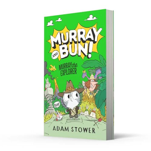 预售 英文原版 Murray the Explorer Murray and Bun 5 第5本  维京猫咪穆雷和本