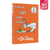 苏斯博士 绿鸡蛋和火腿 Green Eggs 精装 绘本 廖彩杏书单 Ham 英文原版 亲子教育互动学习 and 儿童启蒙学习故事书 Seuss