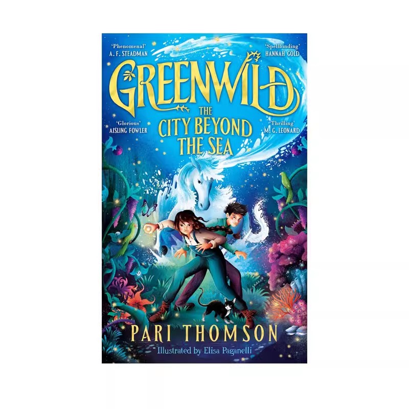 预售 英文原版 Greenwild系列2 The City Beyond the Sea 海之城 绿色荒野 儿童图书奖 奇幻冒险流行小说 格林威尔德