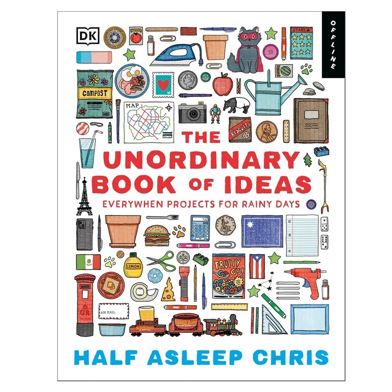 英文原版 DK系列 The Unordinary Book of Ideas 非同寻常创意之书 精装 少儿科普读物