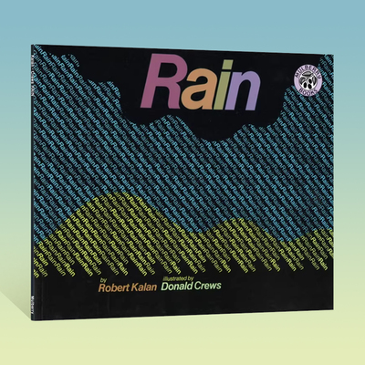 英文原版绘本 Rain 雨 名家 Donald Crews 天气科普与颜色认知 创意儿童绘本 少儿启蒙科普 Robert Kalan 张湘君推荐 图画书