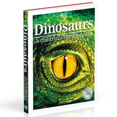 英文原版 DK儿童百科全书 恐龙 英文原版 Dinosaurs A Children's Encyclopedia 精装 史前物种的明星档案 DK儿童知识读物