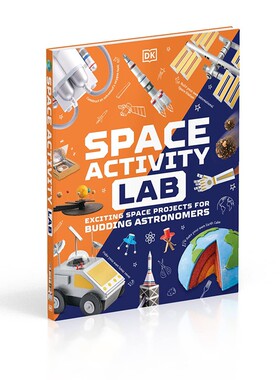 DK知识百科科普读物 英文原版 太空活动实验室 Space Activity Lab 精装全彩图解
