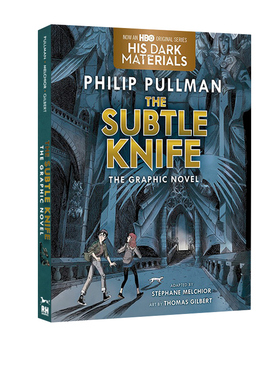 英文原版 The Subtle Knife Graphic Novel 儿童魔法故事 幻想小说 青少年英语提升课外阅读读物 Philip Pullman