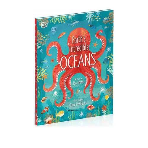 英文原版地球上不可思议的海洋