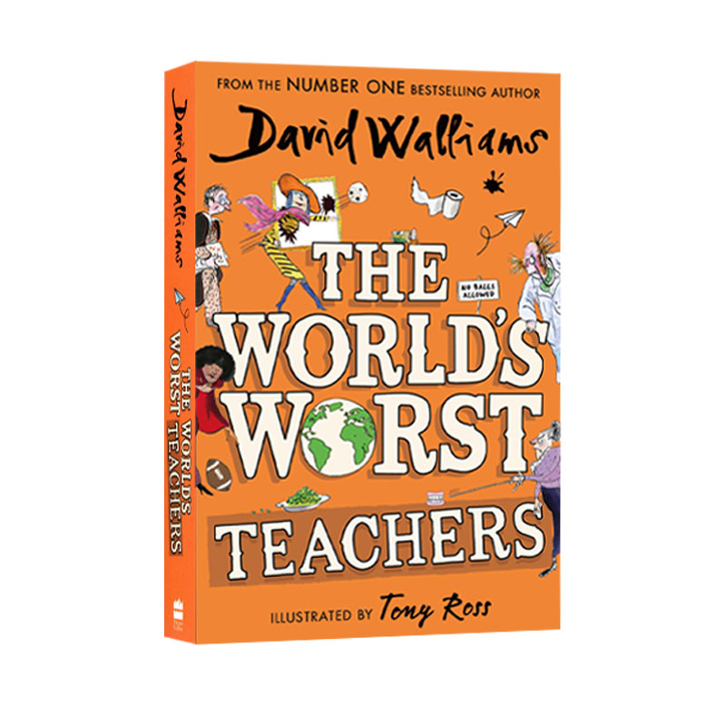 英文原版 The World's Worst Teachers 世界上糟糕的老师 大卫威廉姆斯 少年幽默小说 David Walliams