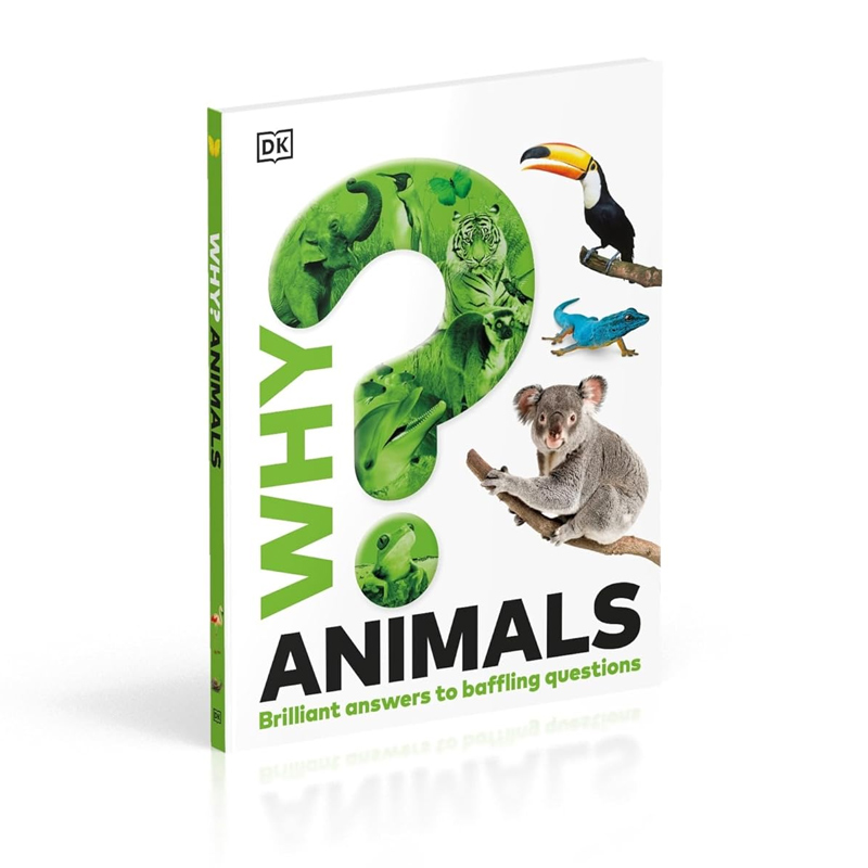 预售 英文原版 DK 为什么系列 动物 对令人困惑问题的精彩解答 Brilliant Answers to Baffling Questions 对动物问题的有趣解答