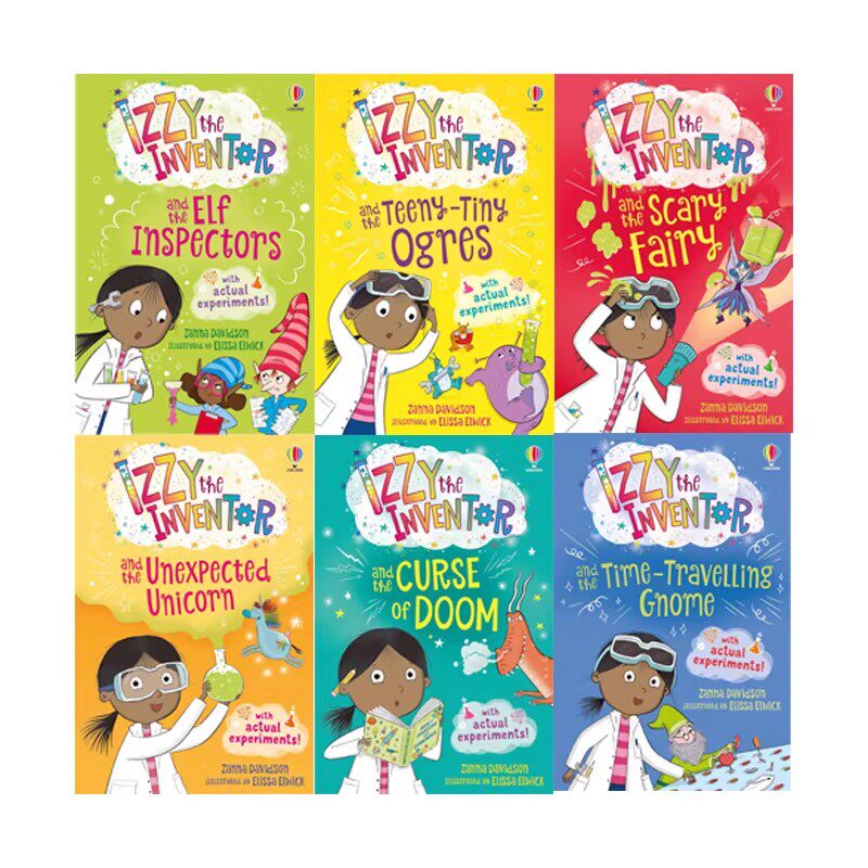英文原版 Izzy the Inventor 发明家伊兹 Shadowhall Academy 暗影大厅学院 Accidental Detective 意外侦探阿妮莎