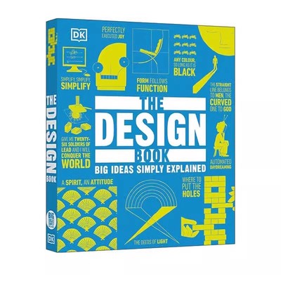 DK人类的思想百科丛书 The Design Book 设计百科图解 英文原版 学科科普全彩铜版纸精装 Big Ideas Simply Explained