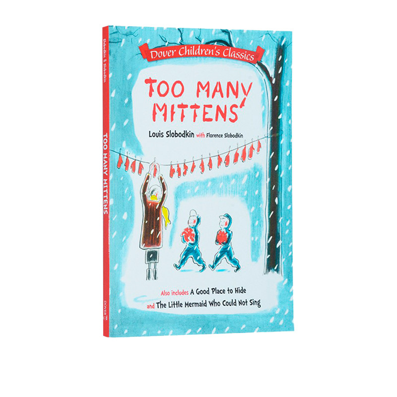 英文原版 Too Many Mittens /Good Place to Hide /Little Mermaid Who Could Not Sing 3个故事合辑