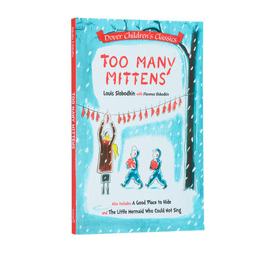 英文原版 Too Many Mittens /Good Place to Hide /Little Mermaid Who Could Not Sing 3个故事合辑