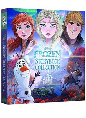 英文原版 Disney Frozen Storybook Collection 18个故事精装合辑 冰雪奇缘 I II 暗影森林 迪士尼经典动画电影绘本 圣诞节礼品书