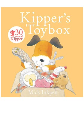 英文原版 小狗奇普 Kipper's Toybox 小狗卡皮动画改编 廖彩杏书单 格林纳威大奖作家 Mick Inkpen 经典图画故事绘本