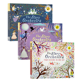 英文原版 The 维瓦尔第四季 柴可夫斯基睡美人 Story 管弦乐队故事 绘本 古典音乐发音书3册 预售 天鹅湖 布封收藏版 Orchestra