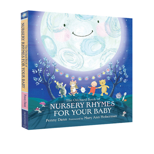 果园童谣集 英文原版 The Orchard Book of Nursery Rhymes by Penny Dann 精装彩绘大开本  韵文童谣启蒙阅读