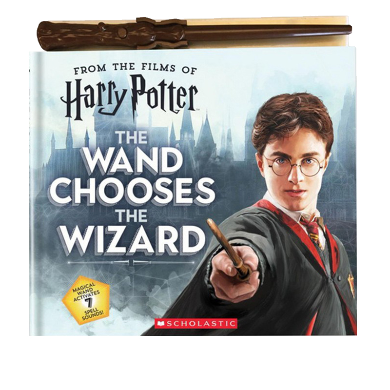 哈利波特巫师魔杖发音书 Harry Potter The Wand Chooses the Wizard  Harry Potter JK罗琳 英文原版小说读物