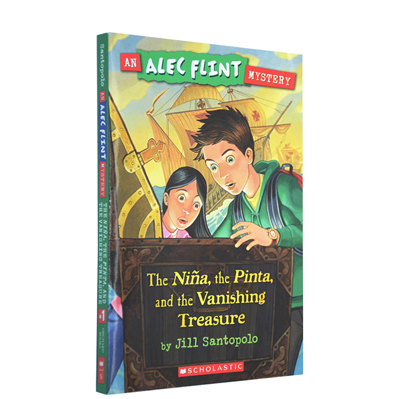 英文原版 An Alec Flint Mystery 儿童侦探系列课外阅读章节书