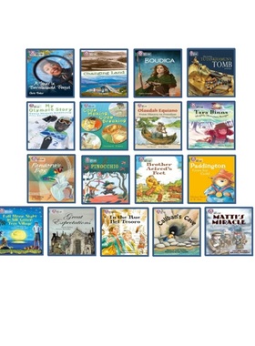 【级别15 绿色套装A】Collins big cat White A 17册合售 柯林斯大猫系列分级阅读 英文原版故事绘本