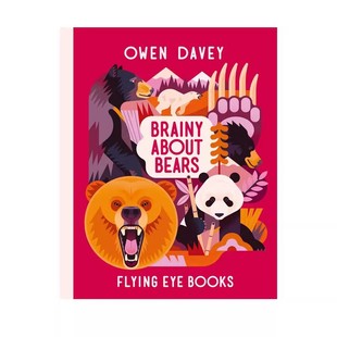 Brainy About Bears 英文原版 精装 熊 Animals 科普绘本知识百科图画书 动物科普绘本