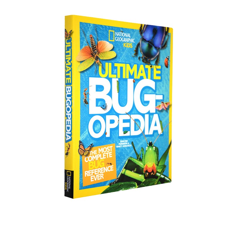 英文原版 美国国家地理 National Geographic Kids Ultimate Bugopedia  精装收藏版 昆虫百科 STEAM科普读物