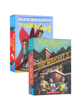 英文原版 追逐弗米尔 两部曲 Chasing Vermeer 2册合售 冒险小说 青少年英语课外阅读 Blue Balliett