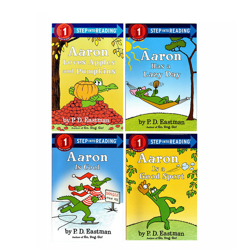 英文原版 Aaron系列  4册 Step into Reading  美国兰登经典分级读物 1级  Are you my mother 同作者P.D. Eastman