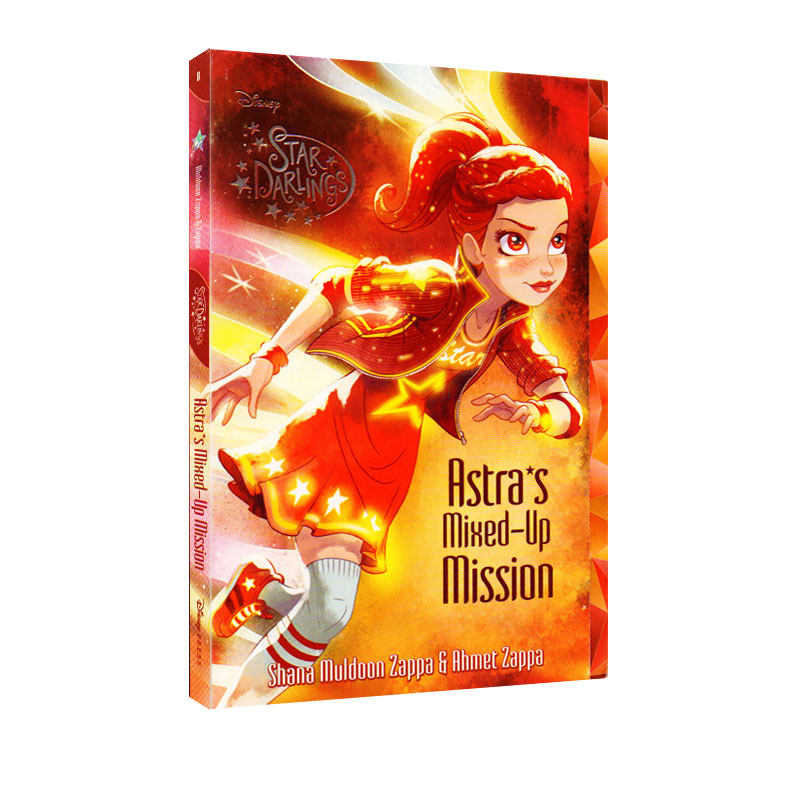 英文原版 Star Darlings Astra's Mixed-up Mission 星愿宠儿 迪士尼动画故事书 儿童章节小说读物 小学课外英文阅读图片
