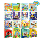 Campbell Books Wiggle 英文原版 绘本 Steps and book忙碌机关书 Big Busy 咯咯笑 机关操作纸板书 Magical系列 操作书 Giggle