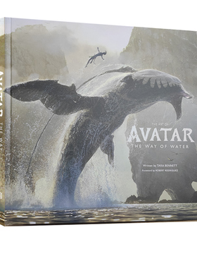英文原版 Art of Avatar 2 阿凡达2水之道 精装 艺术原画设定集 电影剧照科幻画册