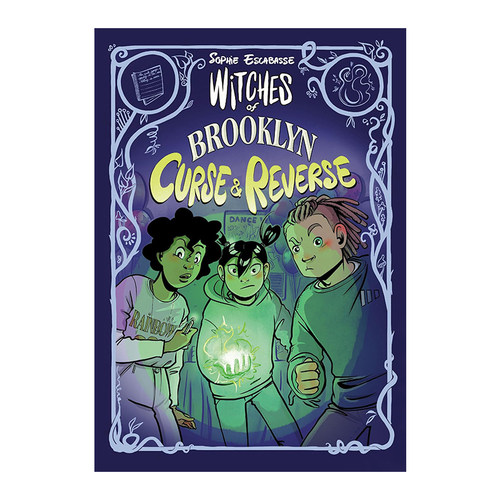 英文原版 Witches of Brooklyn Curse and Reverse 布鲁克林的女巫 儿童魔幻幻想图像式小说 适合女孩 小学生英文课外阅读