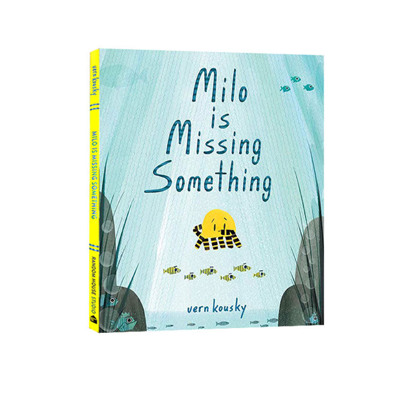 英文原版 Milo Is Missing Something 精装 米罗缺少了点什么 海洋海底探索 少儿知识类科普绘本图画书 Vern Kousky