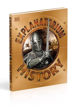 英文原版 Explanatorium of History DK历史图解百科全书 儿童历史知识科普 视觉图解精装全彩插图