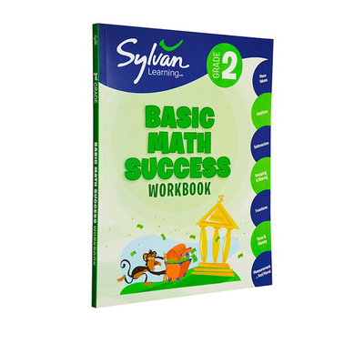 英文原版 Sylvan Learning 新版 Basic Math Success G2 小学二年级启蒙早教数学提高技巧