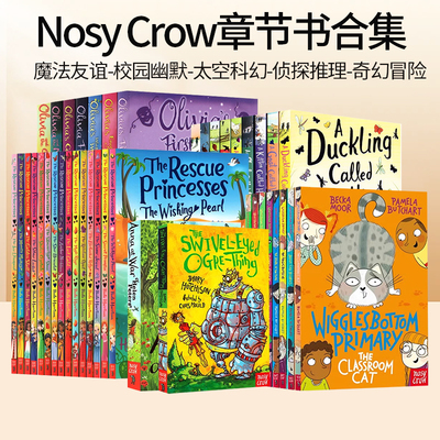 英文原版The Rescue Princesses 公主营救 The Grunts 咕噜一家 Space Pirates 太空海盗 Nosy Crow大嘴鸟出版社章节书合集