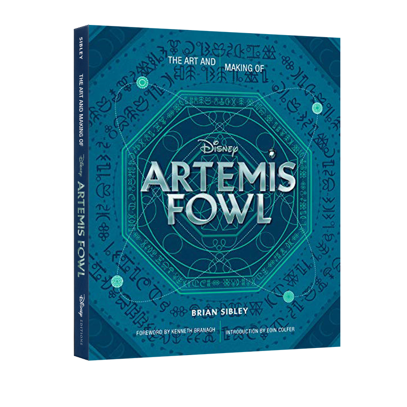 英文原版The Art and Making of Artemis Fowl 阿特米斯的奇幻历险 电影艺术画册设定集 奇幻电影  Brian Sibley 迪士尼读物 精装