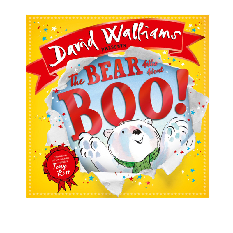 英文原版 The Bear Who Went Boo! 儿童英语启蒙书 幽默爆笑图画故事书 大卫威廉姆斯 David Walliams,书籍/杂志/报纸,儿童读物原版书,淘宝优惠券,粉丝福利购,淘宝优惠卷